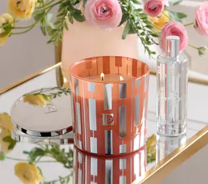 Elton John by Slatkin + Co. S/2 22oz & 4oz Tangerine Palazzo Elton John by Slatkin + Co. S/2 22oz & 4oz Tangerine Palazzo