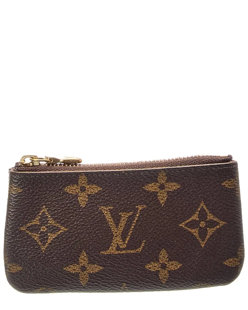 Louis Vuitton Brown Monogram Canvas Pochette Cles (Authentic Pre-Loved)