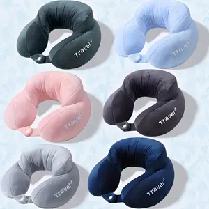 U-Shaped Travel Pillow, Neck Support Pillow, Cervical Pillow, Airplane U-Shaped Pillow, Sleeping Aid