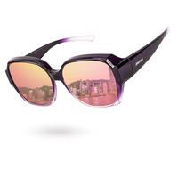 Gradient Purple Frame/Pink Mirrored Lens