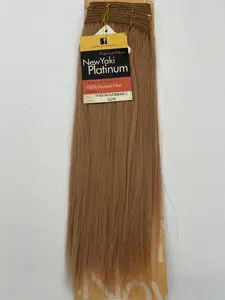 Sensationnel Premium Quality 100% Human HH New Yaki Platinum Weaving 12" Bundle Hair
