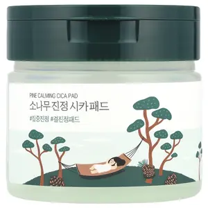 Round Lab Pine Calming CICA Pad, 50 Pads, 6.59 fl oz (195 ml)