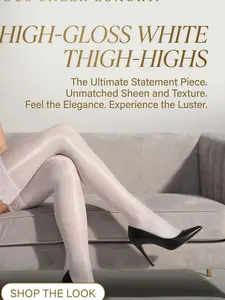 Women's Lace Knee-High Stockings, Sexy Slim-Fitting Long Tube Socks, Perfect for Dating and Bars, All Seasons Fashion