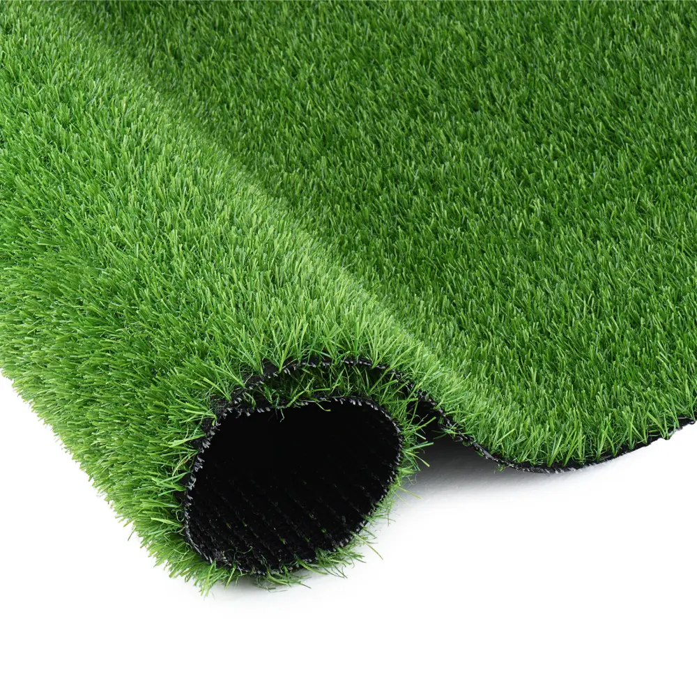 6FTX10FT Outdoor Artificial Grass Runner Rug, Thick Realistic Fake Grass Roll Decor Patio Balcony Garden Lawn, Dog Pets Turf Drain Mat, 0.78" Pile Height