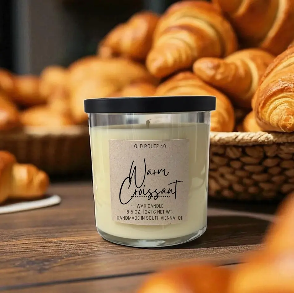 Warm Croissant Candle