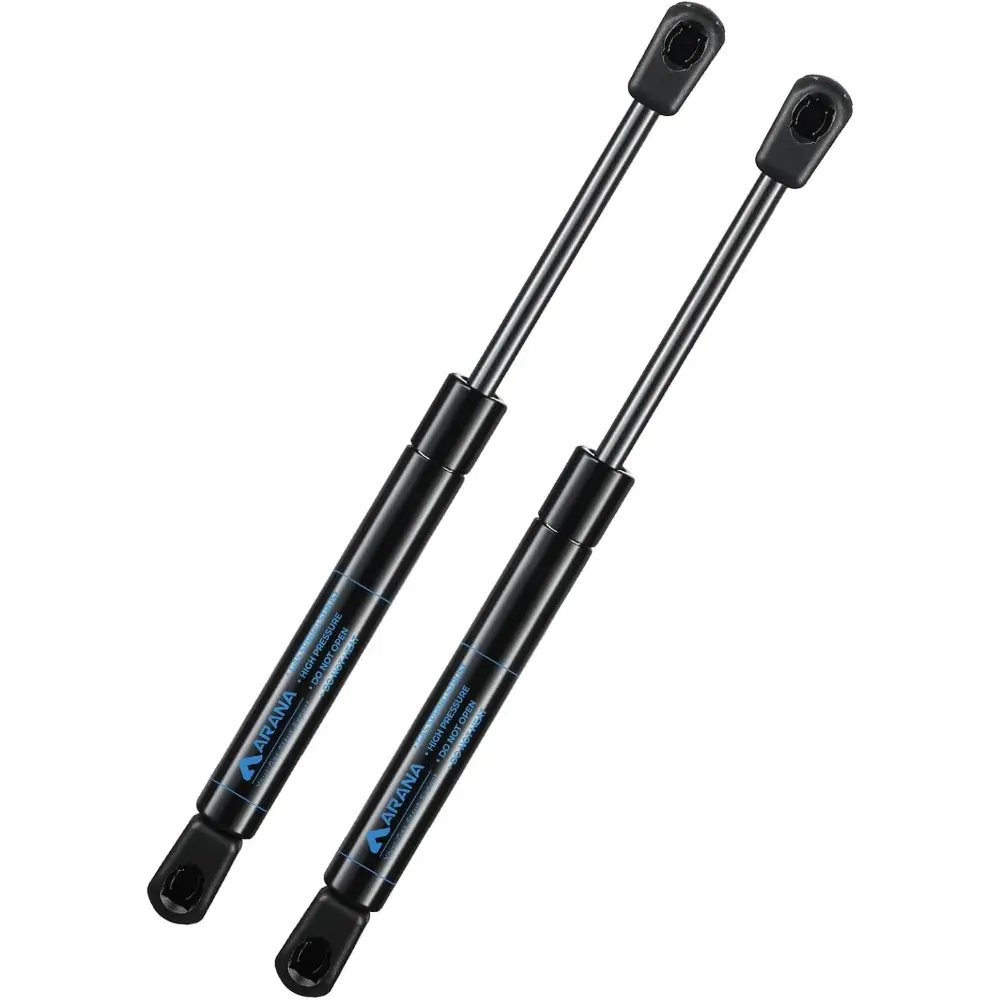 2 Pcs 10 in 35 lbs Easy Install Gas Struts - Delta Strongly Supporting Lift Supports for Truck Toolboxes, Husky Cabinets, Custom Boxes, Boat Replacement Parts