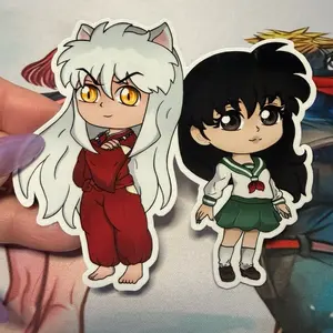 Time Crossed Lovers (InuYasha) Waterproof Sticker