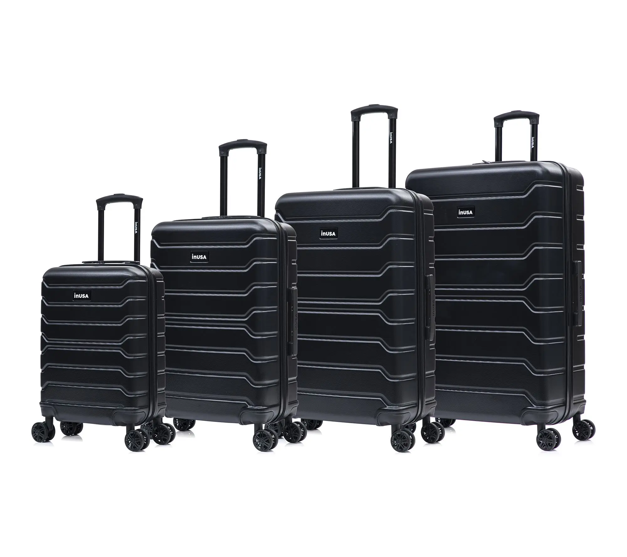 InUSA Trend Lightweight Hardside 4 Piece Set