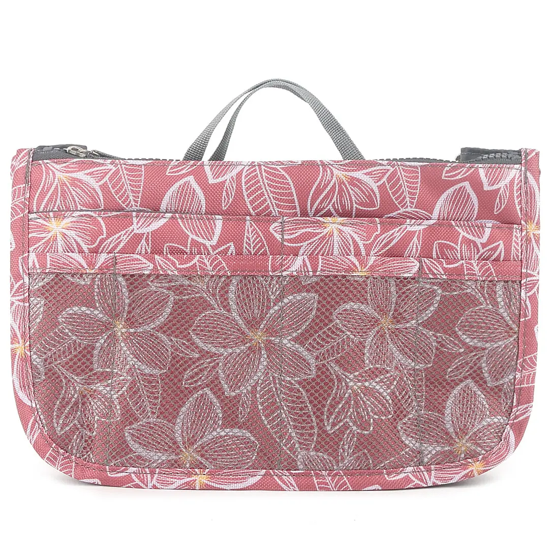 Bag Organizer Makiko Large Plumeria Pink