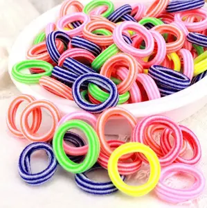 [Not For Sale] 1PCS Colorful Elastic Hair Ties for Women Ponytail Hold Scrunchie Rubber Band Basic Nylon Hair Bands Girls Hair Accessories (Do Not Order Separately) cupids bow1