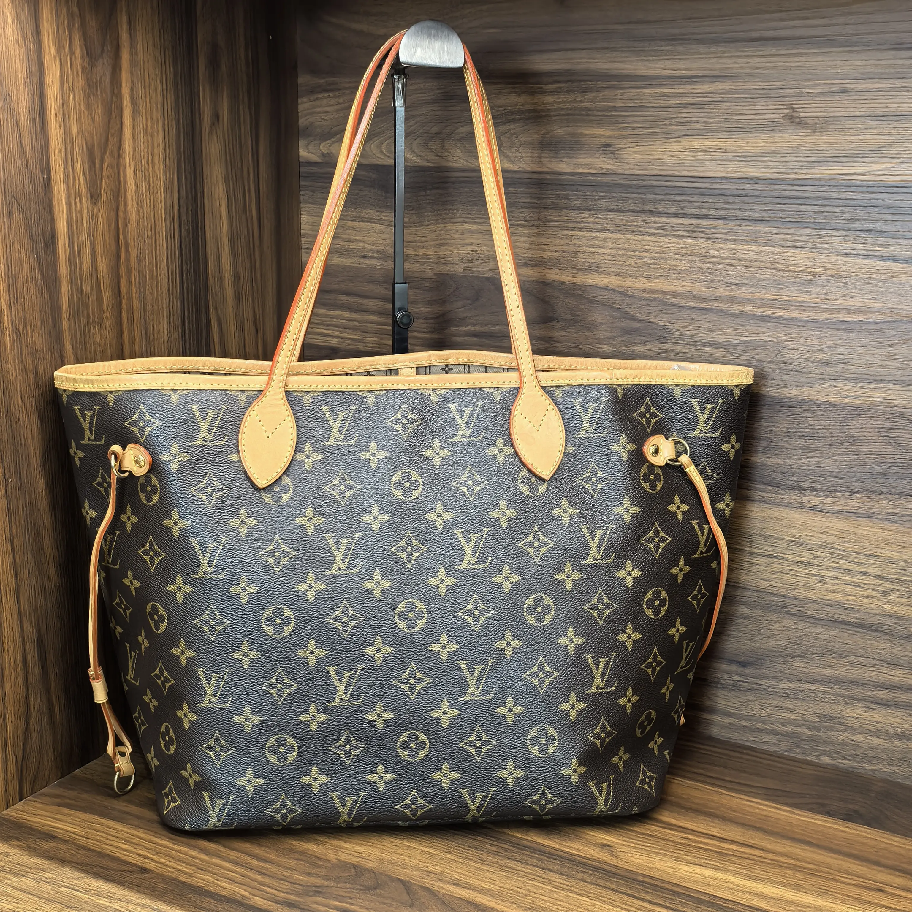 Pre-owned Louis Vuitton Canvas Tote Bags Monogram Neverfull MM Bag 26020005 05 Molly