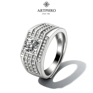 ARTPHRO Minimalist Open Ring for Men – Adjustable Fit, Sleek Everyday Accessory