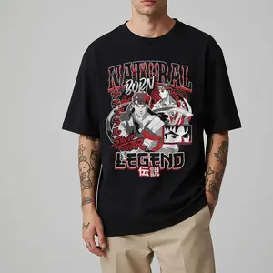 Street Fighter Martial Arts Inspired Graphic Tee With Vintage Gaming Aesthetic HY2091