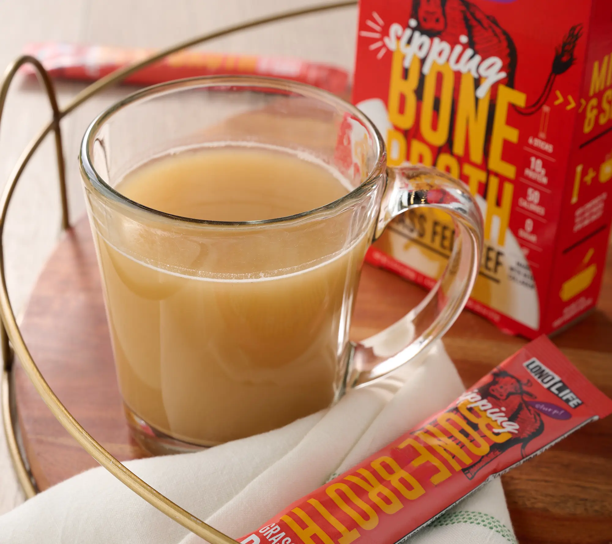 LonoLife 24-ct Single-Serve Protein-Packed Bone Broth