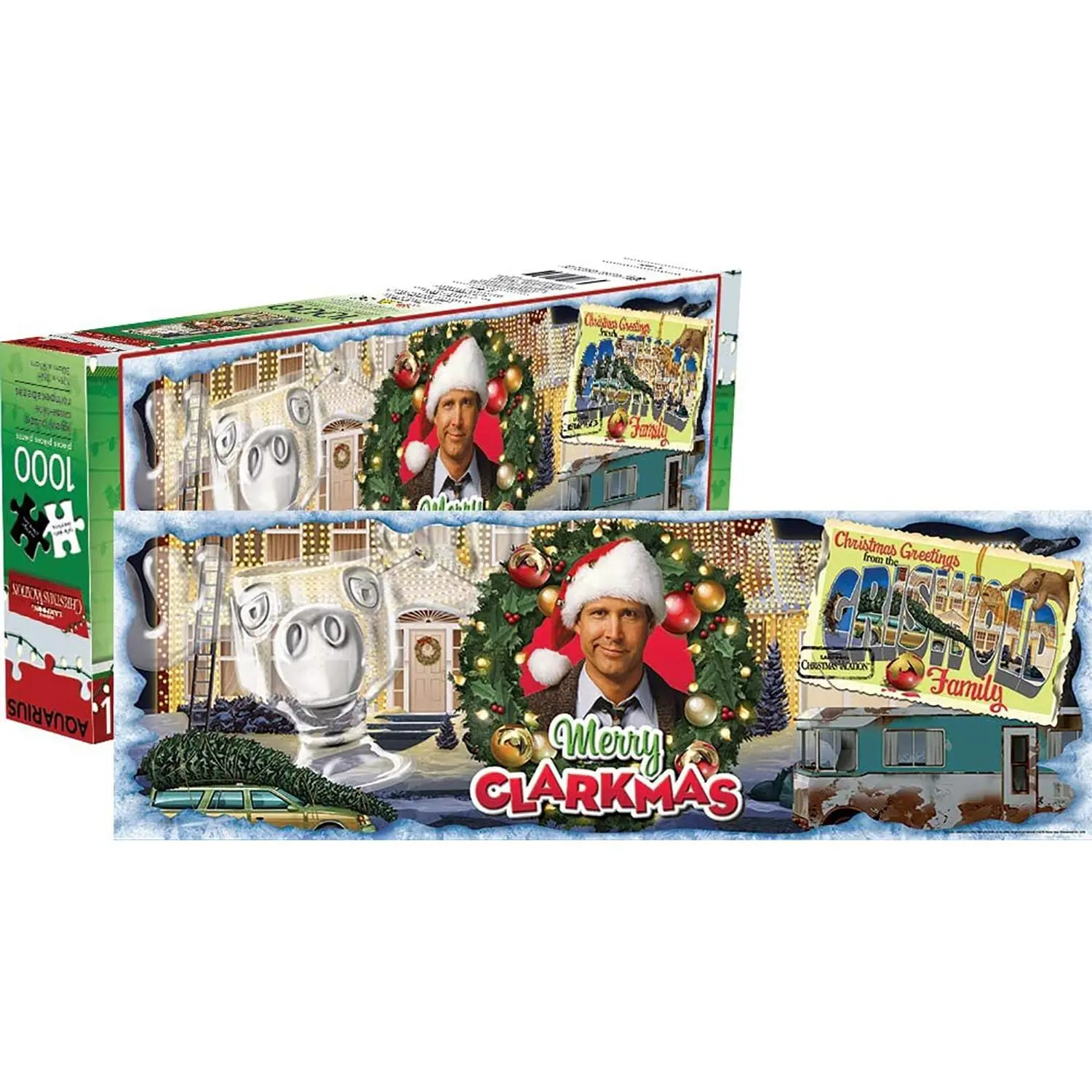Christmas Vacation 1000 Piece Slim Jigsaw Puzzle Christmas Vacation 1000 Piece Slim Jigsaw Puzzle