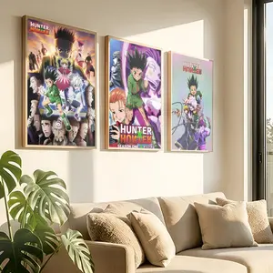 AAnime FfullTtime hunterR Poster HD self-adhesive wall sticker,easy to apply,residue-free,ideal for home room decor