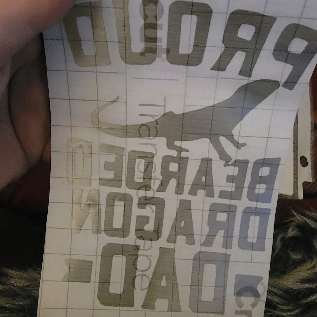 Bearded dragon window decals