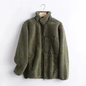 Warm Autumn Winter Unisex Windproof Fleece Jacket Fleece Coat