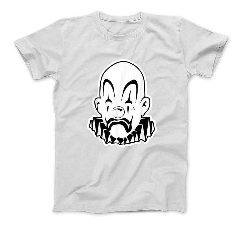 Payaso Chicano Clown Blackwork Minimal T-Shirt