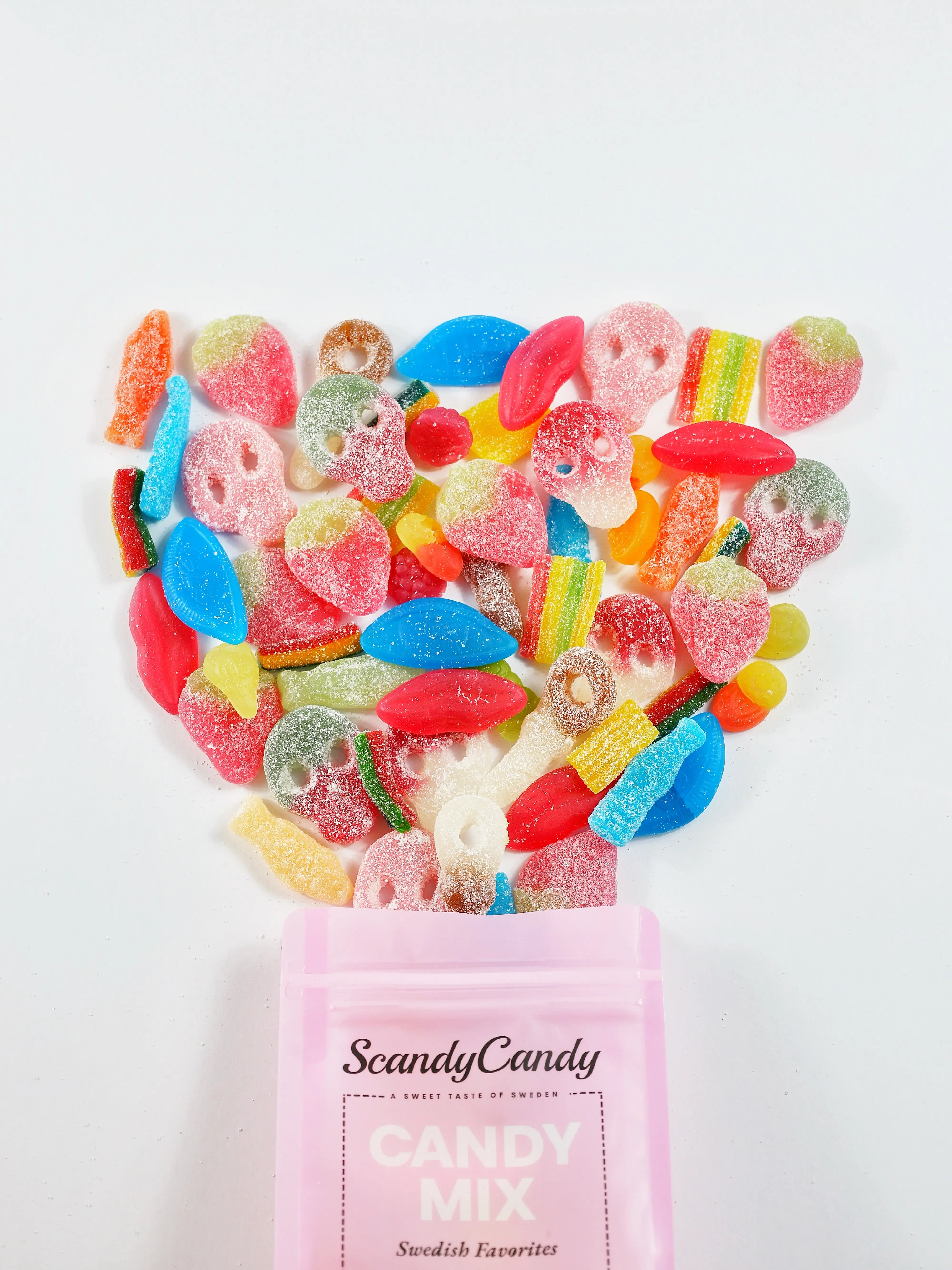 1lb Vegan Mix - ScandyCandy Sweet & Sour Swedish Candy Mix