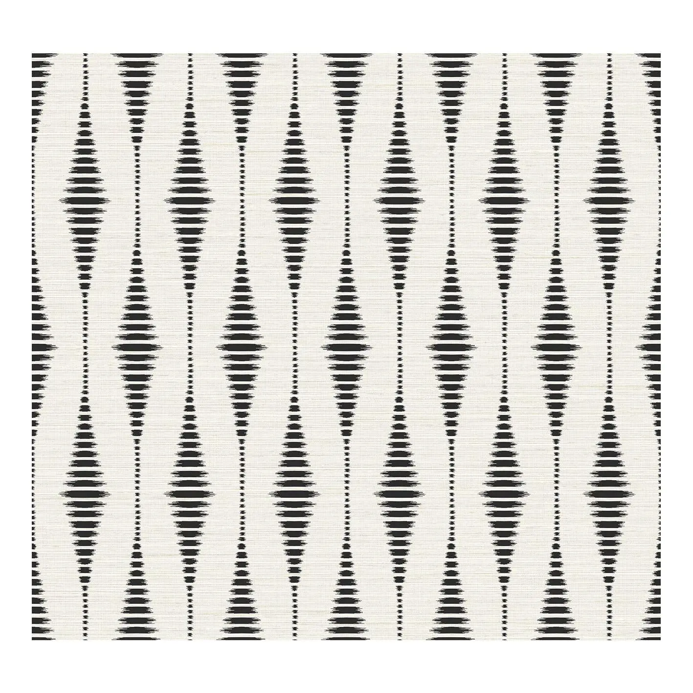 NextWall Striped Ikat Peel-and-Stick Wallpaper