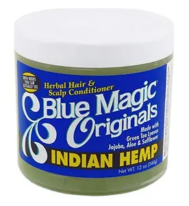 Blue Magic Indian Hemp Conditioner, 12 Ounce (BLMIND) Haircare Herbal