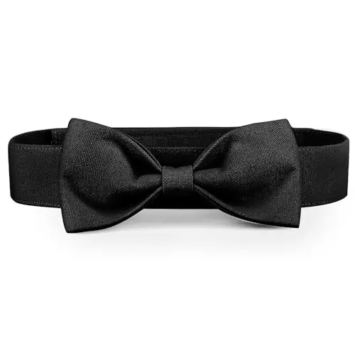black(bow tie)