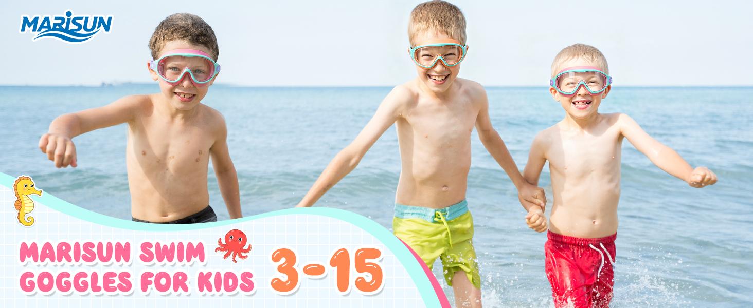MARISUN 2 Pack Kids Swim Goggles for 3-15 UV Protection Anti-Fog High Definition Waterproof Adjustable Goggles for Boys and Girls - Safety anti-uv swimming goggles swim glass anti-fog swimming goggles Swimminggoggles Nose Clip Earplugs Nose Clip Noseclip MARISUN 2 Pack Kids Swim Goggles for 3-15 UV Protection Anti-Fog High Definition Waterproof Adjustable Goggles for Boys and Girls - Safety anti-uv swimming goggles swim glass anti-fog swimming goggles Swimminggoggles Nose Clip Earplugs Nose Clip Noseclip
