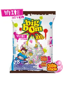 Americandy XXL Lollipops, White Coconut Flavor Americandy XXL Lollipops, White Coconut Flavor