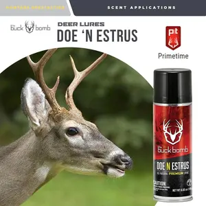 Hunters Specialties Buck Bomb | Doe 'N Estrus Deer Scent, 6.65oz, 6-Pack