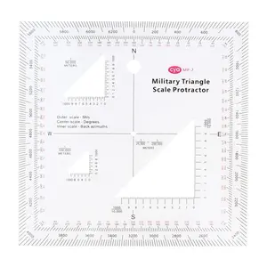 Military Style MGRS Coordinate Scale | Transparent Topographical Map Tool