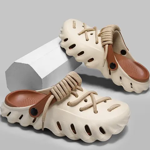 EVA Lightweight Asymmetrical Wide Fit Sports Slip-On Slippers for All-Season, Versatile Usage, Ideal for Outdoor Activities, Slipper Shoes