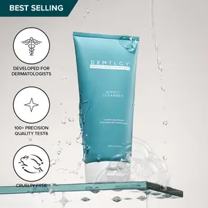 DRMTLGY g(OAT) Cleanser™ 5.75 fl oz. with Oat Bran Extract and Hyaluronic Acid Facial Gentle Cleanser