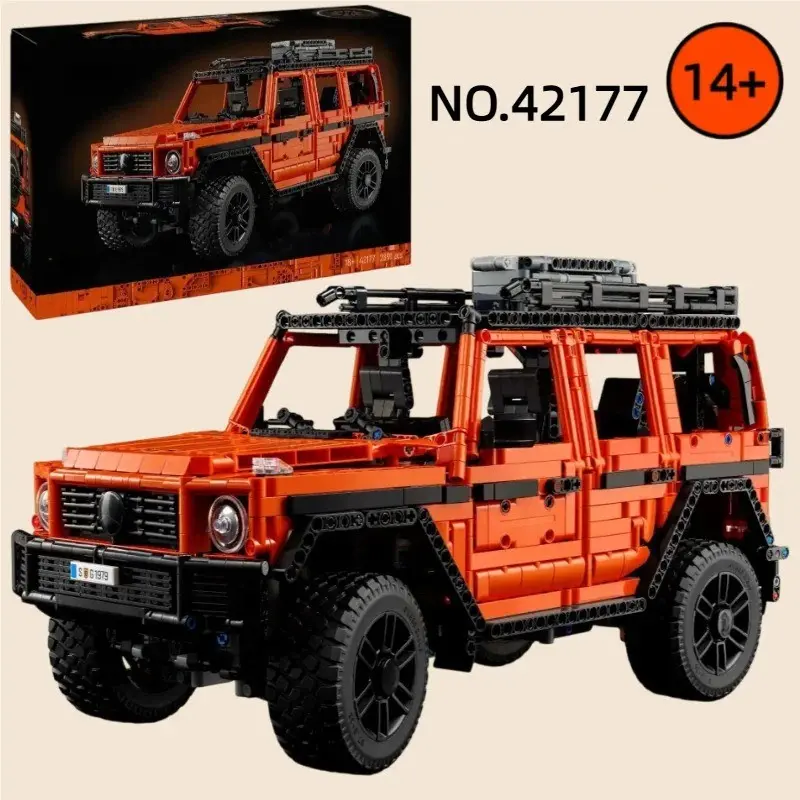 2026 Hot Mechanical Set 42177 Off-Road Car 4x4 G500 Model Car Kit, 2891 Pieces, Building Block Sets, Birthday Adult Christmas Kids Gift Toy