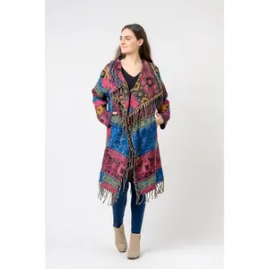 Rhea Nepali Colorful Jhalar Robe (Assorted)