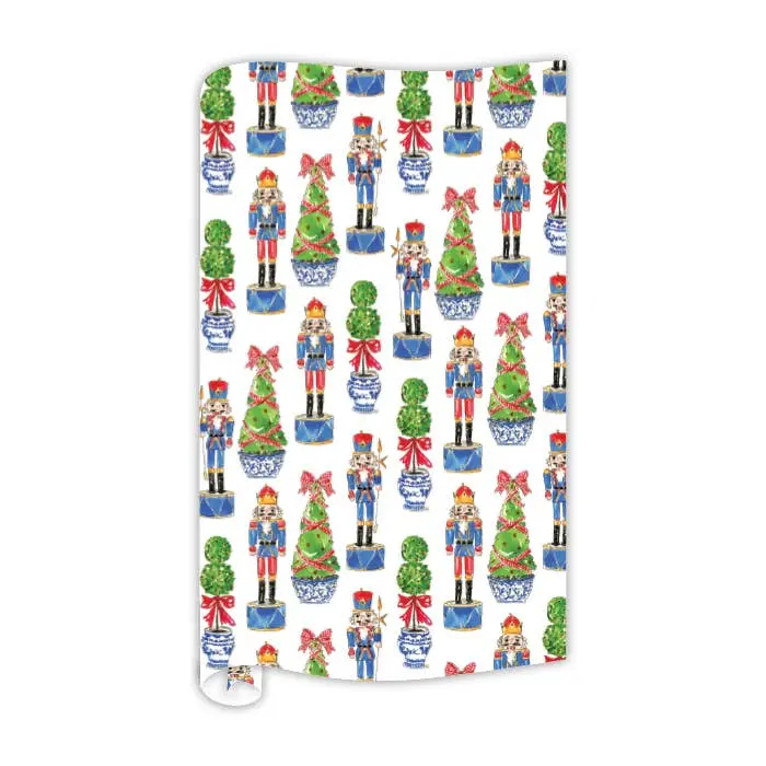 Handpainted Nutcrackers Wrapping Paper