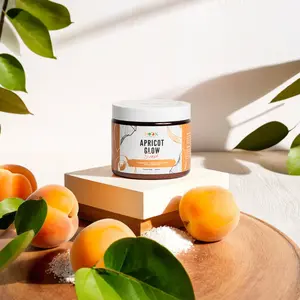 Apricot Glow Scrub - Vitamins Rich - Defend against aging - Natural ingredients -   Skincare -  Cosmetic
