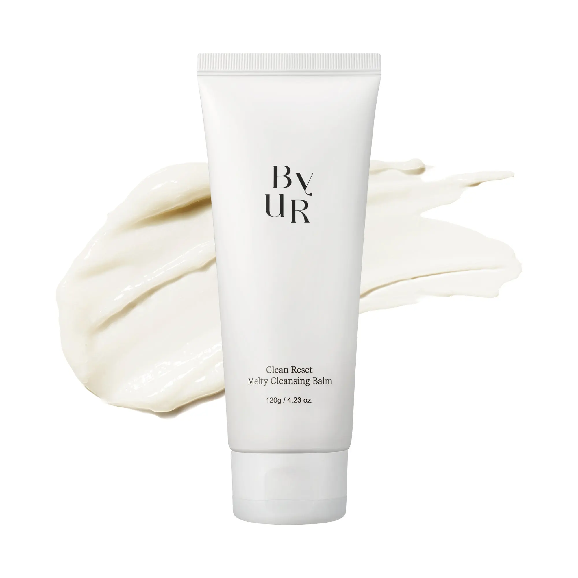 [ByUR]ByUR Cleansing Balm Makeup Remover Facial Face Hydrating Pore Oil Based Cleanser Plant-Based Natural Floral Flower Extract Cleansing Clean Reset Series (4.2 oz) - Melty Balm