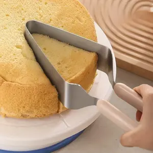 Stainless Steel Cake Transfer Cutter, Cake Slicer, Cake Serving Tool, Kitchen Accessories, Kitchen Gadgets, Home Supplies