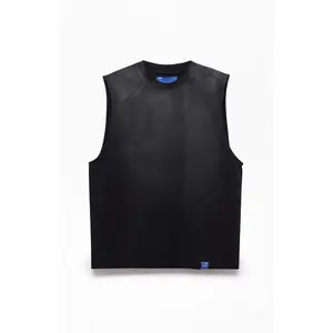 A.R.C. Men's Black Vintage Wash Form Muscle T-Shirt