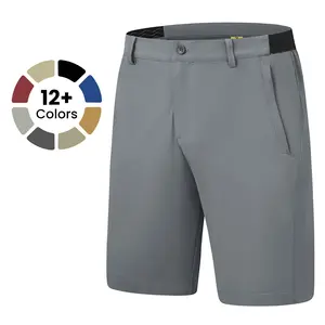 GOPUNE Men's Fashion Plus Size 32-46 9'' Golf Work Shorts Stretch Waistband Quick-Dry Fit Hiking Casual Business Dress Athletic Lightweight Pants 3 Pockets Wimbledon US Open Tennis NovaTopFinds - Summer Outdoor Bottoms  #summervibes #outdoorfun