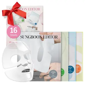 [Sungboon] Glazed Skin Collagen Mask Kit (16pcs) | Overnight Masks for Elasticity, Moisture & Radiant Glow | All-In-One K-Beauty Essential
