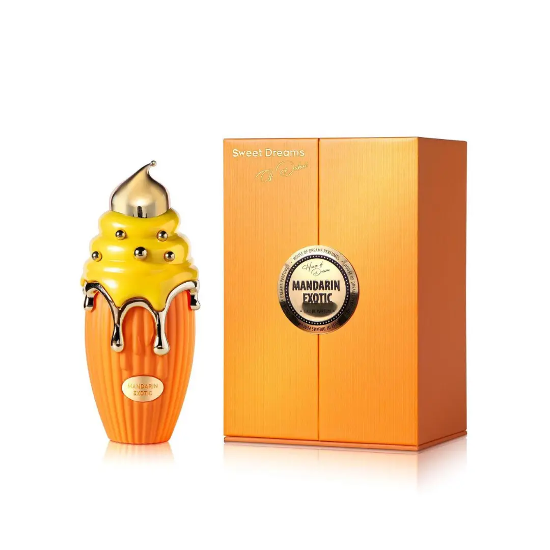 HOUSE OF DREAMS Mandarin Exotic Eau de Parfum (100ml) – Long-Lasting Sunlit Citrus Brown Sugar Gourmand Perfume, Luxury Fruity Fragrance Spray