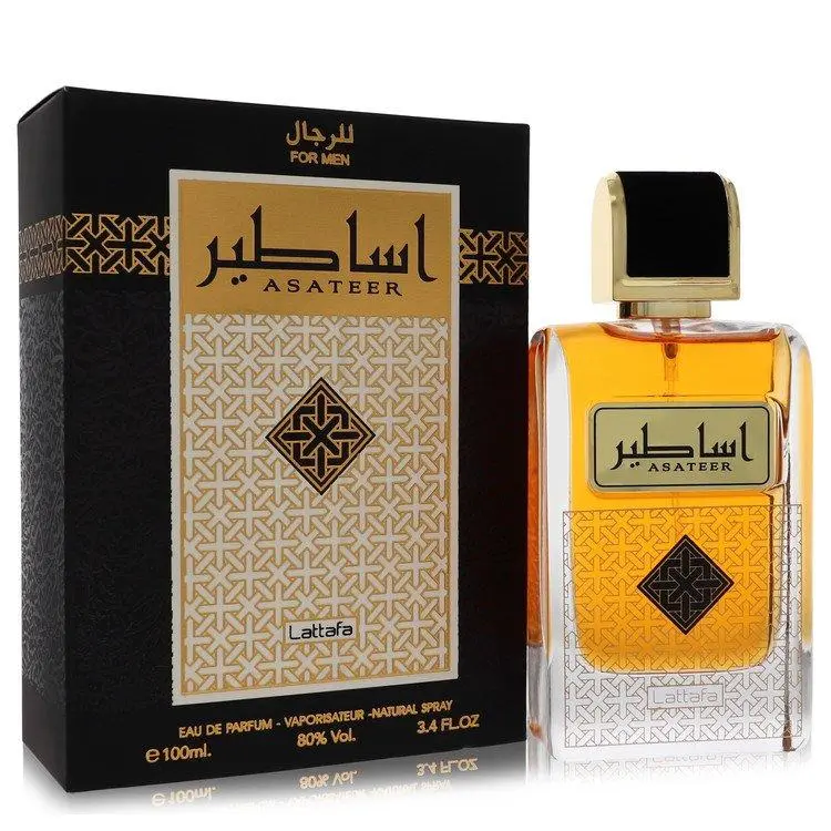 Lattafa Asateer Eau De Parfum Unisex — Bergamot, Blackcurrant, Pink Pepper, 3.4 oz (100 ml) | rose, bergamot perfume, jasmine, blackcurrant perfume, orange blossom, bergamot blackcurrant, blackcurrant pink pepper, pink pepper rose, pink pepper perfume