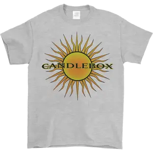 1994 Candlebox Never Get Off The Boat Sport Gray Double Side Cotton Unisex Tee