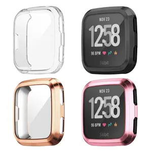Fitbit Versa & Sense Case and Screen Protector