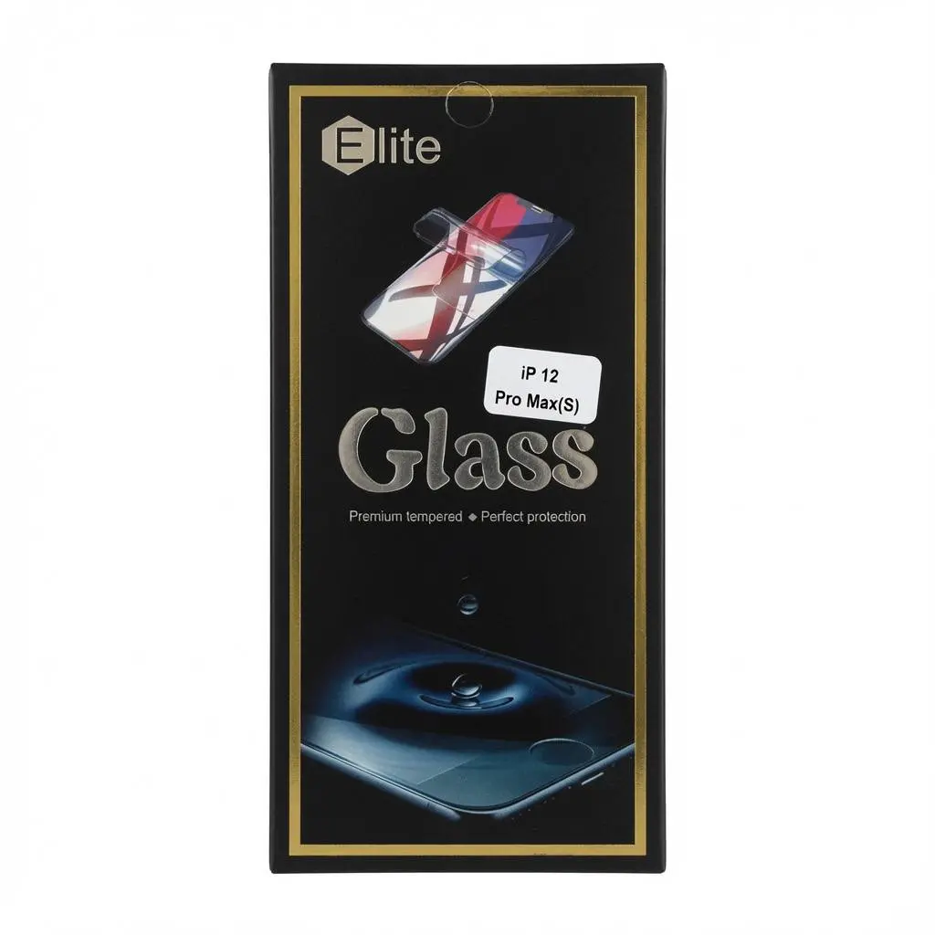 Tempered Glass Screen Protector for iPhone 12 Pro Max — 9H Hard Coated, Case Friendly, Bubble Free