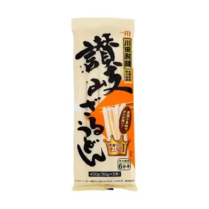 NISSIN Sanuki Zaru Udon Noodles - Authentic Japanese Cold Udon Pasta, 400g by KAWADA SEIMEN