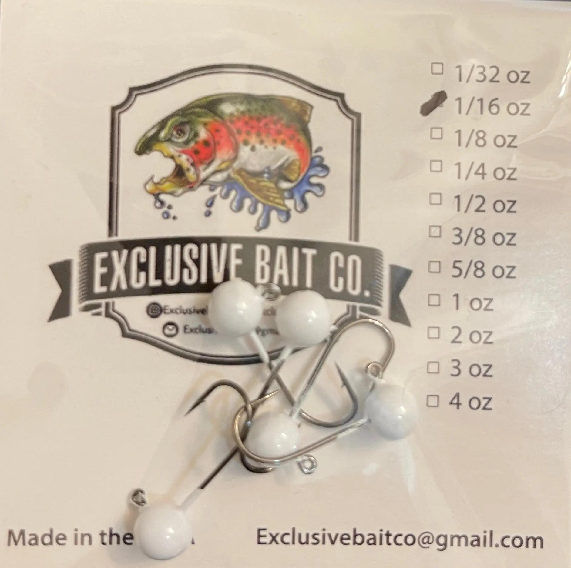 Ball Head Jig Heads