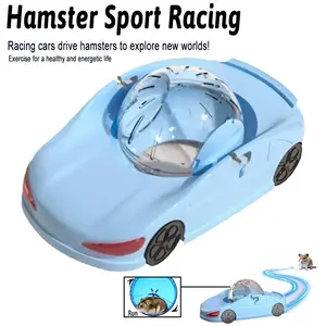 Hamster Fitness Wheel Toy  Easy to clean Detachable Lightweight Clear Ball   For Small Pets Ferrets Golden Bear Sports Desig Funny Creative Small Pet Running Ball  Enhance Cardiopulmonary Function